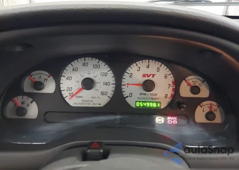 2004 Ford Mustang Cobra из США, поврежденный, VIN 1FAFP48Y24F224287